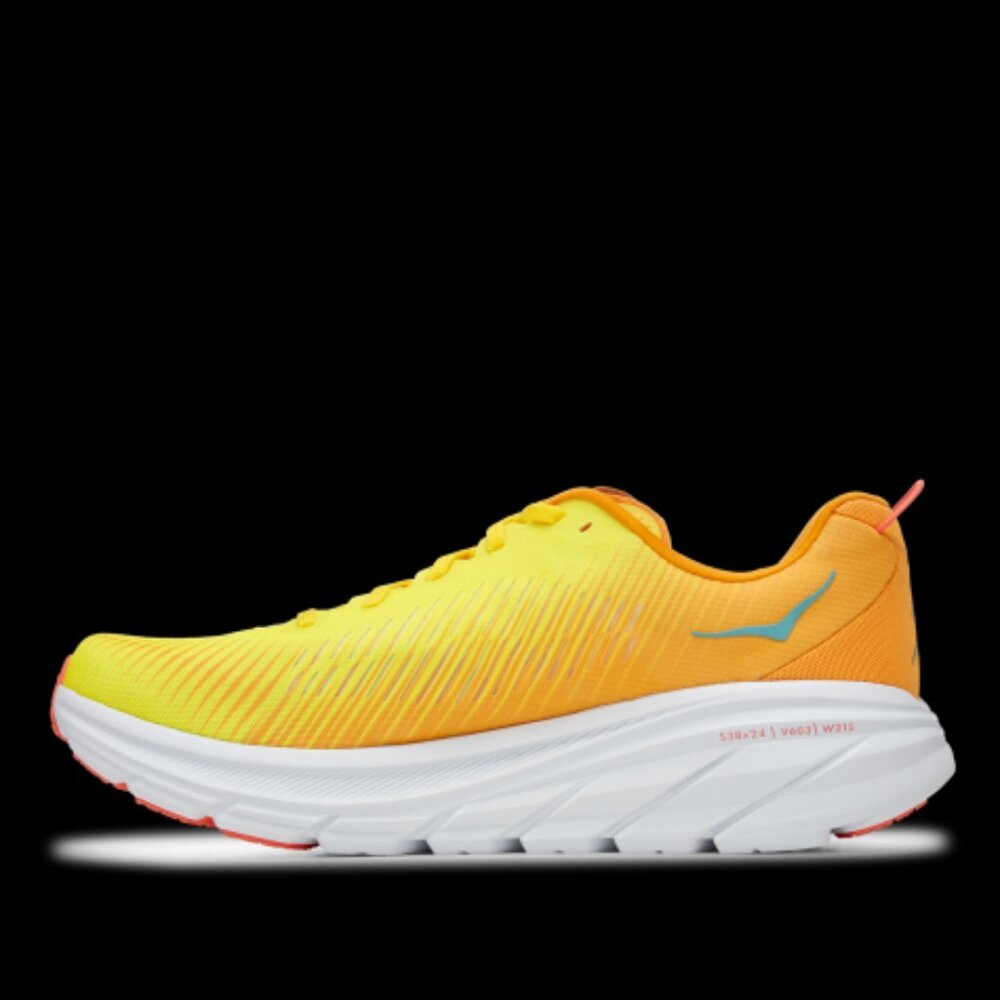 Hoka One One Men's Rincon 3 Illuminating Radiant Yellow, Size 11.5 - Picture 2 of 5